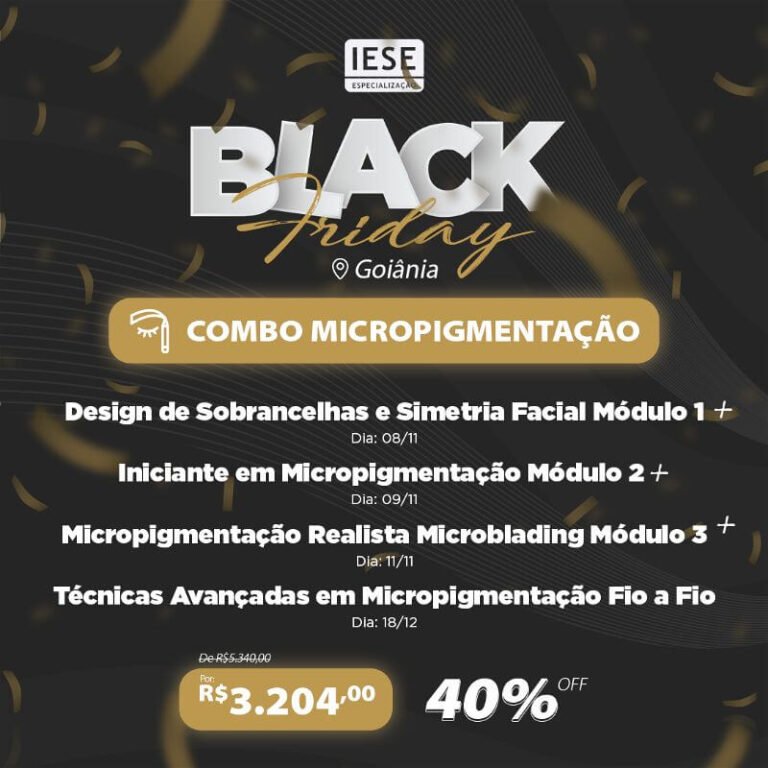 Black Friday - Combo Micropigmentação Goiânia